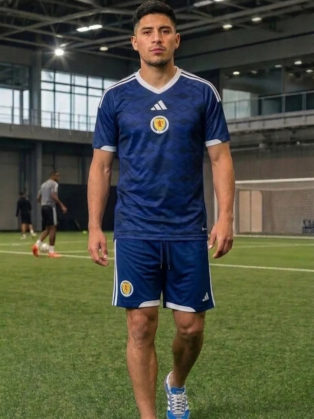 Adidas Scotland 2026 Home Soccer Jersey KE4085 Blue M/L W/XL Climacool